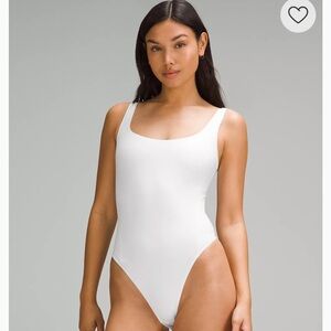 Lululemon Wundermost Ultra-Soft Nulu Square-Neck Sleeveless Bodysuit